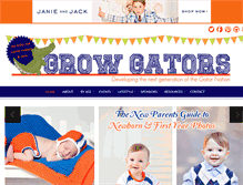 Tablet Screenshot of growgators.com